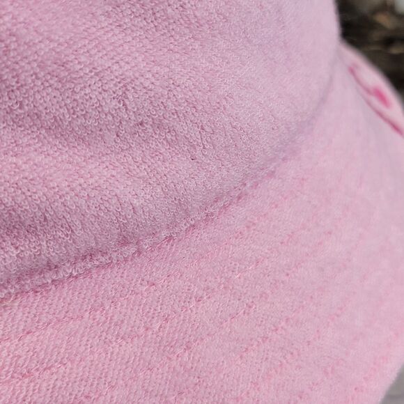 NWOT Jeffree Star Logo Pink Terry Cloth Bucket Hat main image 4
